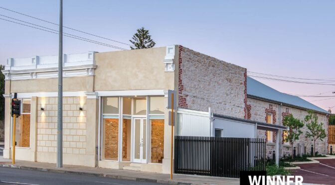 Winner: Non- Residential Heritage Award 2022-– South Street Restoration Project
